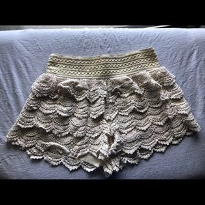 Lace shorts